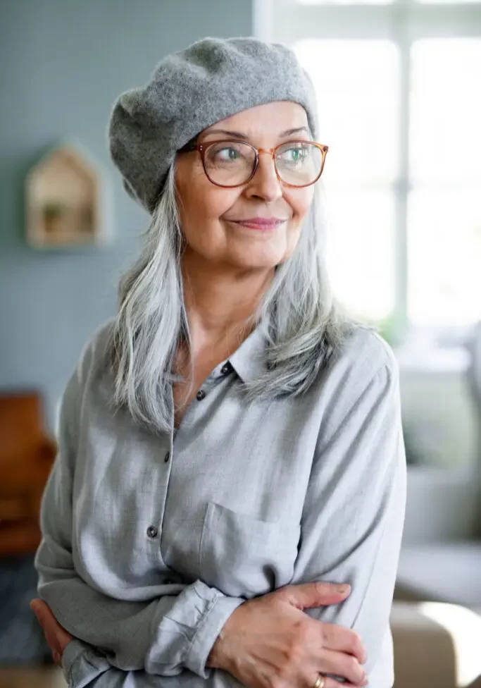 Missed Medicare Enrollment Period -gray-clad-senior-woman