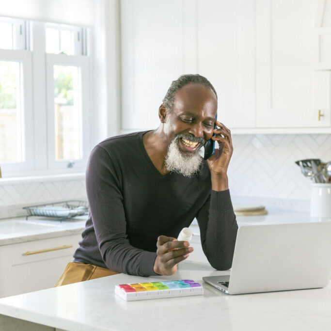 man-with-beard-on-phon