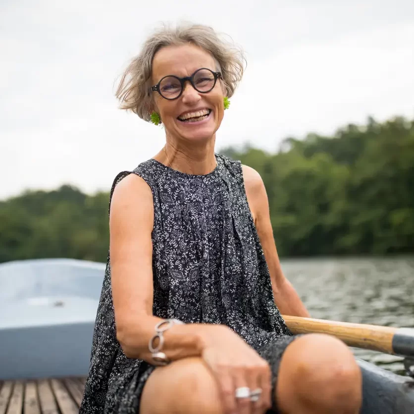 mature-woman-on-rowboat